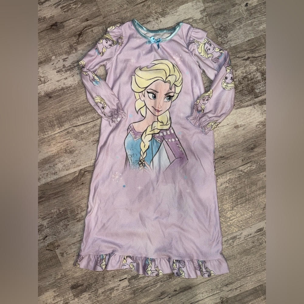 **4 for $15**Purple Elsa Nightgown